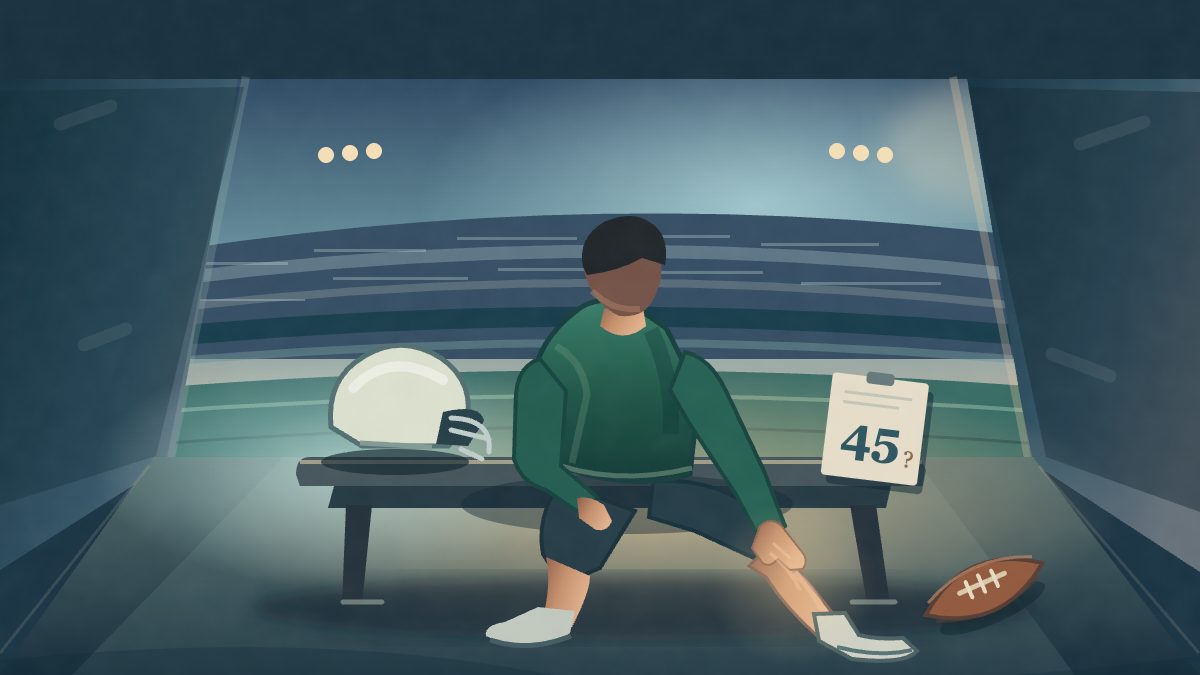 Eagles star quarterback sidelined by a blood clot in his leg