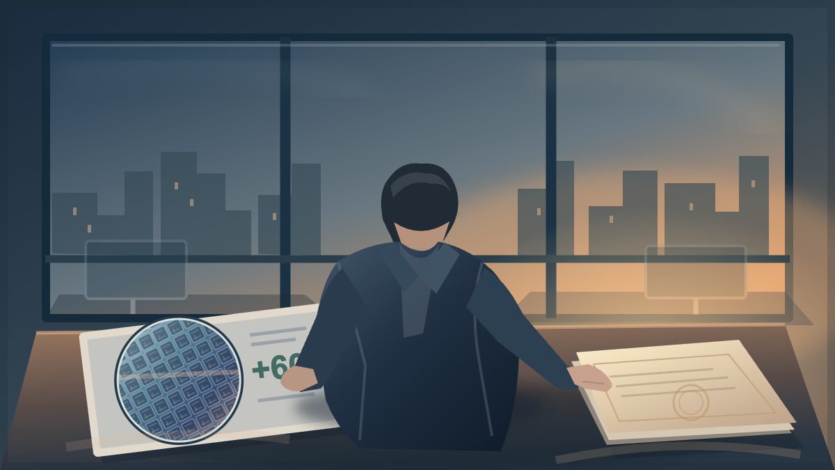 Sete quedas seguidas; o índice de chips segue com alta de mais de 60% em 2026