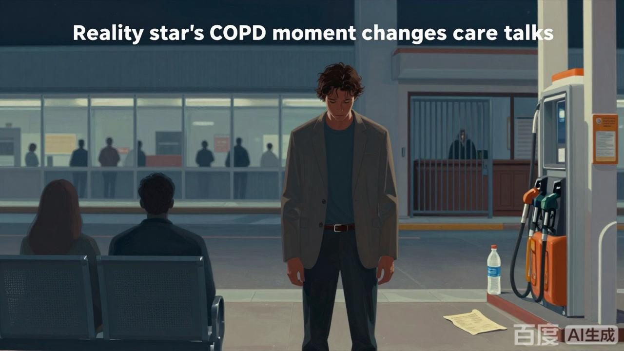 Reality star’s COPD moment changes care talks
