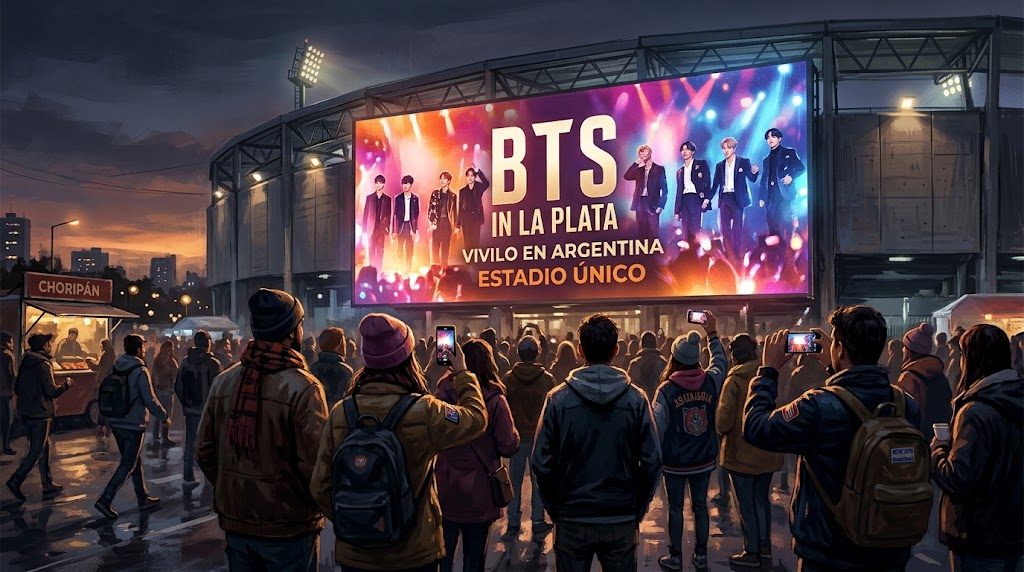 BTS hits La Plata stadium after fans vow no hotel stalking