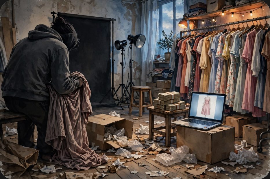 许多双十一女装页面展示的是电脑生成的模特,而非真人