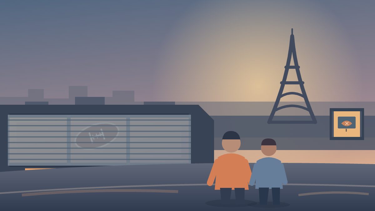 France puts Paris in NFL colors